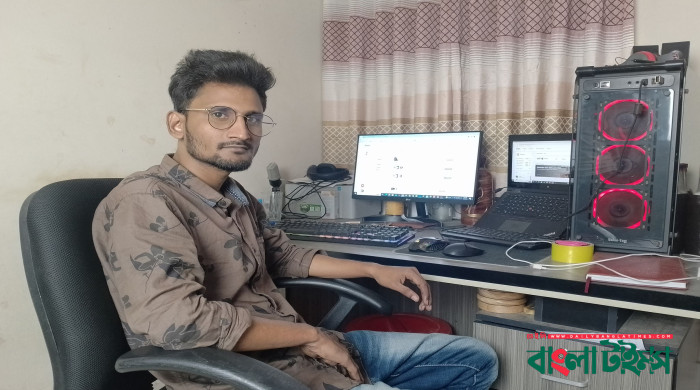 কুড়িগ্রামের ফ্রিল্যান্সার নাজিম উদ্দিন হৃদমের পথচলা